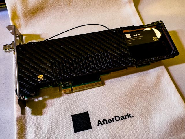 AfterDark. Constellation Giesemann Xe Extreme Dual 10G SFP+ Ultra Low Latency NIC