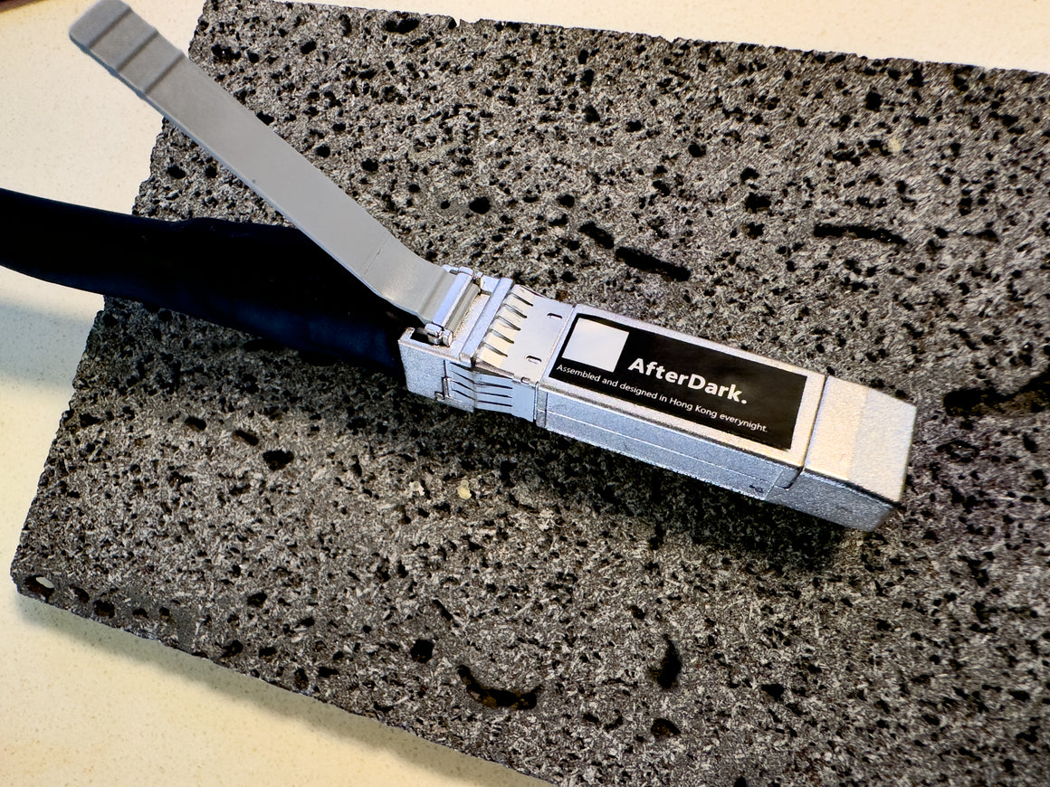 AfterDark. Project ClayX Constellation Reference IX2000 SFP/SFP+ DAC LAN Cable for Audiophiles