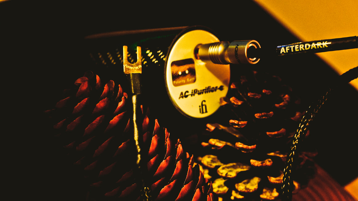 AfterDark. Project ClayX Black Element CFS Ground Cable for iFi AC iPurifier
