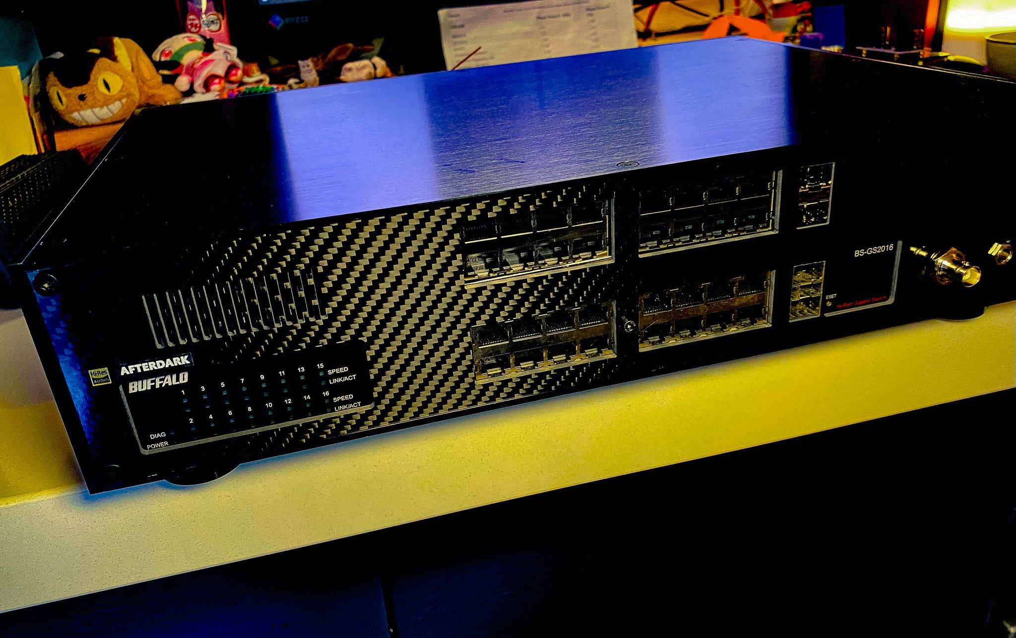 AfterDark. Project ClayX Buffalo BS-GS2016 10G SFP+ Cascade Trifecta Extreme Edition