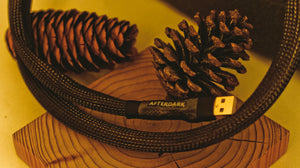 AfterDark. Project ClayX Black Lake Extreme Carbon Fiber Woven USB Cable