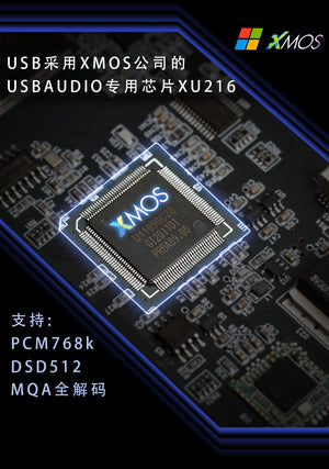 Gustard DAC - X26PRO MQA ES9038PRO DUAL CHIP USB DAC x 10M Master Input