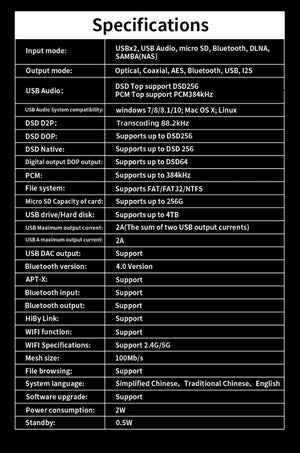 SMSL SD-9 Music Streamer