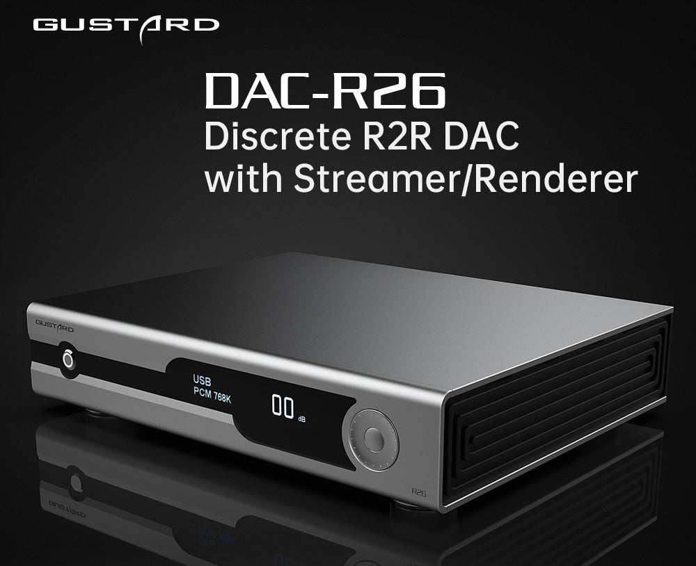 Gustard R26 R2R + 1Bit DSD DAC
