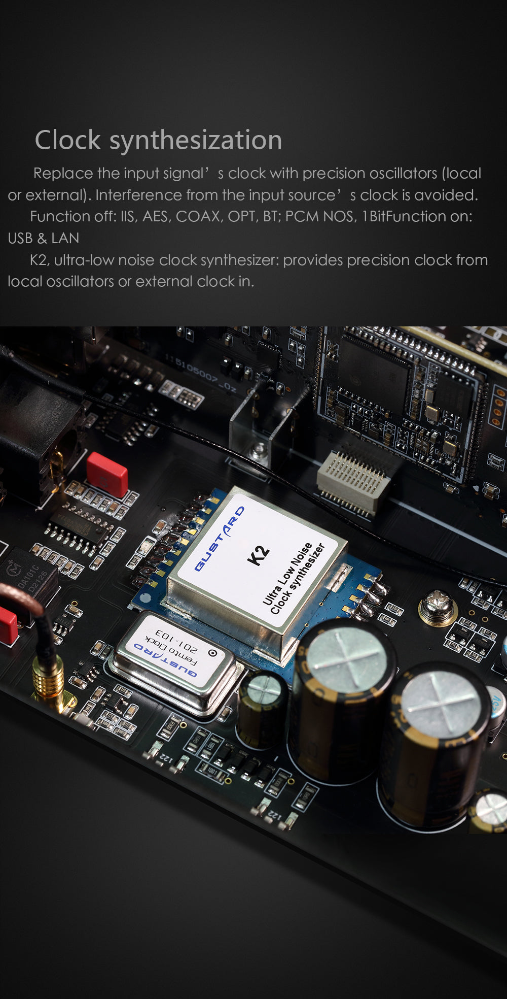 Gustard R26 R2R + 1Bit DSD DAC
