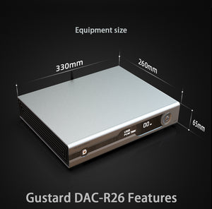 Gustard R26 R2R + 1Bit DSD DAC