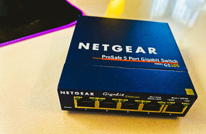 AfterDark. Project ClayX Netgear GS105 x Giesemann OCXO Video Switch for Netflix and 4K YouTube